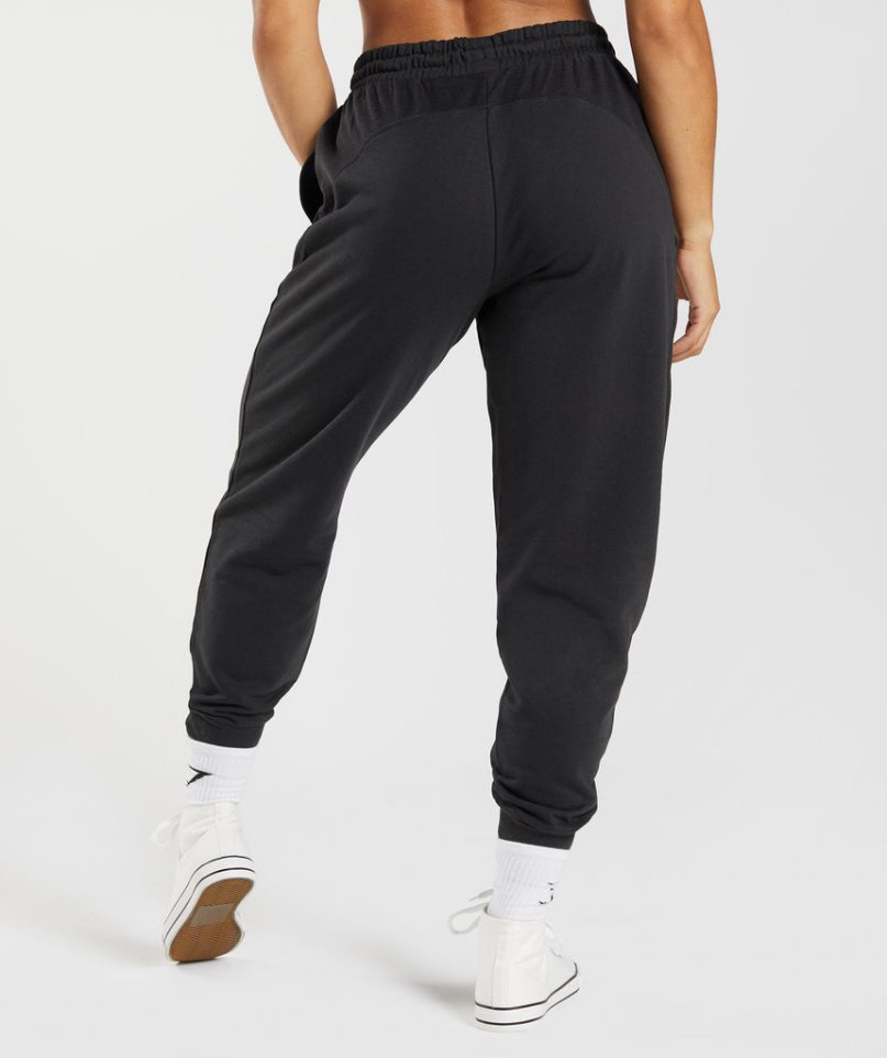 Women's Gymshark GS Power Jogger Black | NZ 8LZYKS